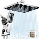 Chuveiro MakeFit 12" com filtro, efeito chuva e ducha manual