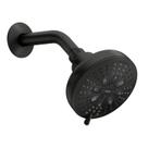 Chuveiro Moen Hydro Energetix de oito funções, 5 cm, preto fosco