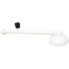 Chuveiro plástico 4" com braço com registro - rebouças - REBOUCAS