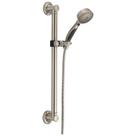 Chuveiro portátil Delta Faucet, barra deslizante de 9 sprays, níquel escovado