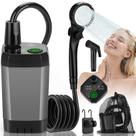 Chuveiro Portátil Recarregável Vignuto 6000 mAh com Display LED