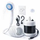 Chuveiro Portátil Turbo Banho Em Qualquer Lugar Branco
