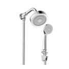 Chuveiro Redondo 12cm com Sistema Autolimpante com Desviador Master Chuveiros Cromado Celite Chuveiro Redondo 12cm com Sistema Autolimpante com Desviador Master Chuveiros Cromado Celite