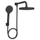 Chuveiro Redondo De Parede Com Desviador Black Matte Deca