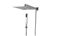 Chuveiro Slim Desviador Botão Inteligente Metal Cromado Inox