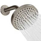 Chuveiro SparkPod 6" Rain de níquel escovado de alta pressão