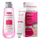 Cicatricure Kit Agua Micelar 200ml E Creme Antirrugas 30g