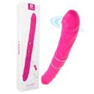 Cici S-Hande Vibrador Duplo Dildo em Silicone 35cm x 3,5cm 9 Intensidades Recarregável