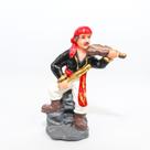 Cigano em resina 11cm(fábricação própria)