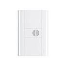 Cigarra Fame Modulare De Embutir Com Placa 4x2 Branco