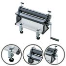 Cilindro Abrir Massa Manual Laminador Fazer Pastel Pão Macarrão Pizza Salgados Talharim Malta 45cm
