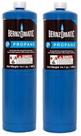 Cilindro de Gás Propano Bernzomatic 400 g CGA 600 RH - Kit com 2