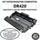 Cilindro Drum DR420 DR410 Compatível DCP7055 DCP7066 DCP7065DN MFC7360N MFC 7460DN MFC7860DW