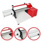 Cilindro Elétrico Cortador Massas Máquina Fazer Macarrão Malta Laminador Talharim Pastel Pão Pizza