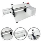 Cilindro Elétrico Cortador Massas Máquina Fazer Macarrão Malta Laminador Talharim Pizza Pastel Pão
