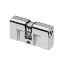Cilindro Fechadura Aliança 53mm Cromado Com 2 Chaves
