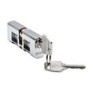 Cilindro Fechadura Papaiz 27,35x13mm Cromado - Modelo Soprano