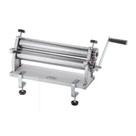 Cilindro Laminador de Massas Manual Maxi Doro 40cm Lateral e Engrenagem Alumínio Malta