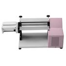 Cilindro Laminador Elétrico 28cm Massas com Cortador Talharim Rosa Malta