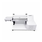 Cilindro Laminador Elétrico 28cm Massas Pão Cortador Talharim Branco Leggero