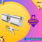 Cilindro Longo para Fechadura Portão Buzios 90mm Stam - cromado Cilindro Longo para Fechadura Portão Buzios 90mm Stam - cromado