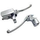 Cilindro Mestre De Freio E Embreagem Universal Cromado 25MM Para Motocicletas Honda Steed Shadow Cilindro Mestre De Freio E Embreagem Universal Cromado 25MM Para Motocicletas Honda Steed Shadow