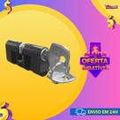 Cilindro Monobloco Preto com 2 chaves - HELA