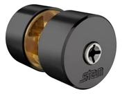 Cilindro para Fechadura 1500/1600 Preto Fosco Cilindro para Fechadura 1500/1600 Preto Fosco