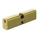 Cilindro para Fechadura 20x30 Latão Polido 110mm Dourado Lockwell