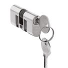Cilindro Para fechadura imab 55mm Original Cromado Zamack