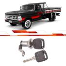 Cilindro Porta Dianteira Ld F1000 F4000 Ate 1998 Cromado Com Chave Bd8M622051C