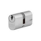Cilindro ST1R 60mm 5 Pinos Zamak Cromado La Fonte
