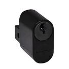 Cilindro STAM 31357 Preto de 25mm para Fechadura 905 Meio Cilindro