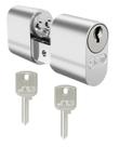 Cilindro Stam De Pinos De Latão 803/804/1801/Classic 40 Cromado Com Parafuso Cilindro Stam De Pinos De Latão 803/804/1801/Classic 40 Cromado Com Parafuso