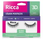 Cílios 3d retinho e básico rica 2683 Cílios 3d retinho e básico rica 2683