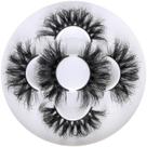 Cílios de vison HICOCU 25 mm, volume total, cílios de vison 3D fofos