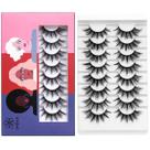 Cílios DYSILK Natural Look 5D Mink 17 mm - 8 pares