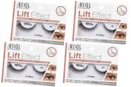 Cílios False Strip Lashes Ardell Lift Effect 741, pacotes com 4