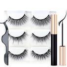 Cílios magnéticos Sikkis Natural Look com delineador 3 pares Cílios magnéticos Sikkis Natural Look com delineador 3 pares
