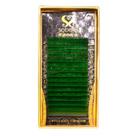 Cílios Para Extensão Fio a Fio Volume Russo 0.7 D Mix 11 até 14 Sobelle Cor Verde