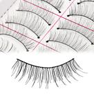 Cílios postiços AHIER Natural Look, feitos à mão em Taiwan, x50 pares