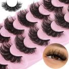 Cílios postiços ALICROWN HAIR Fluffy Mink Wispy 20 mm 7 pares