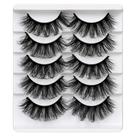 Cílios postiços ALICROWN Mink Faux Wispy Natural 5D Volume