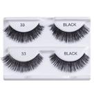 Cílios postiços ANDREA Two of a Kind 33 Black, pacote com 4