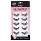 Cílios postiços AOA STUDIO 3D Elidia Natural feitos à mão x5 pares Cílios postiços AOA STUDIO 3D Elidia Natural feitos à mão x5 pares