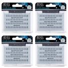 Cílios postiços Ardell Individual Lashes Mini Black, pacote com 4