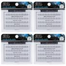 Cílios postiços Ardell Mini Black (Lower Lash), pacote com 4