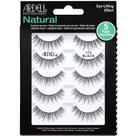Cílios Postiços Ardell Natural 110 Black - Pacote com 5 Pares