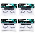 Cílios postiços Ardell Natural Lashes 116 pretos, pacote com 4