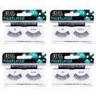 Cílios postiços Ardell Natural Lashes 117 pretos (pacote com 4)